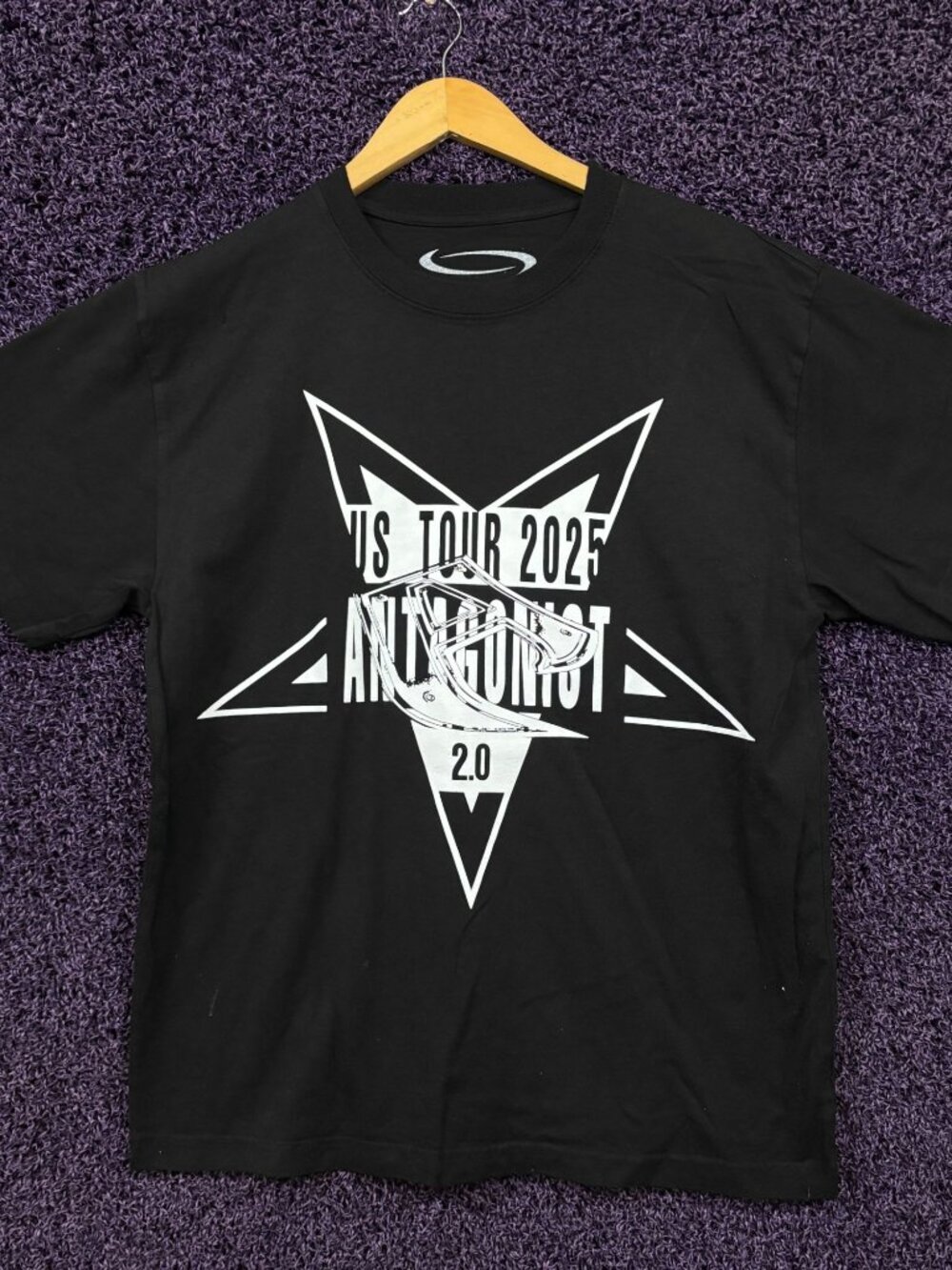 Playboi Carti Antagonist 2 US Tour 2025 Hip Hop T-Shirt S